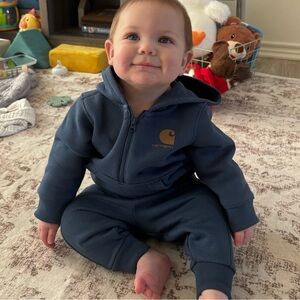 Carhartt Navy Baby Outfit
